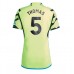 Tanie Strój piłkarski Arsenal Thomas Partey #5 Koszulka Wyjazdowej 2023-24 Krótkie Rękawy
